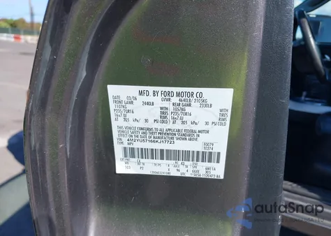 2006 Mercury Mariner Luxury/Premier from USA, damaged, VIN 4M2YU57166KJ17723